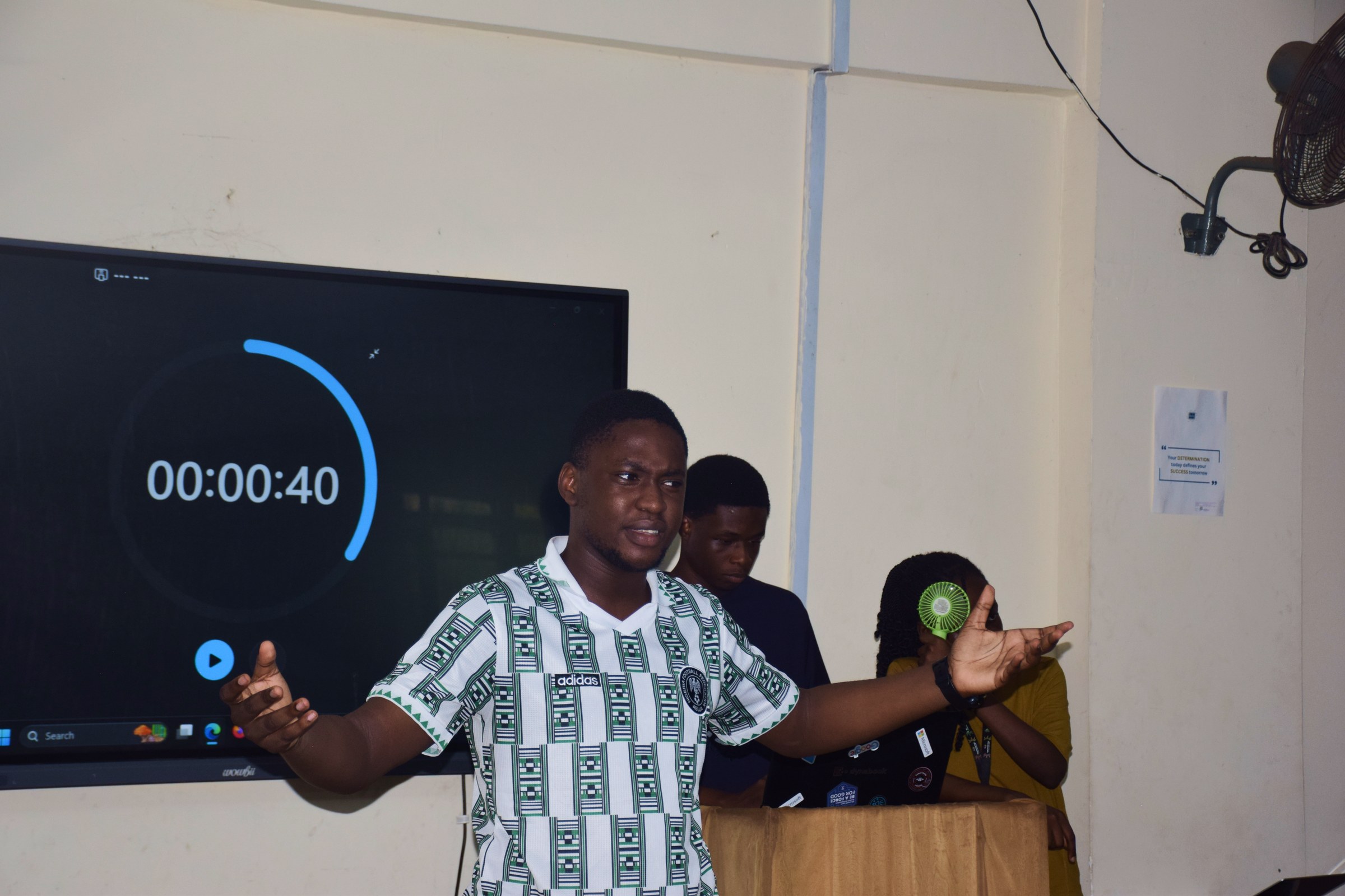 GDG Babcock members at an event